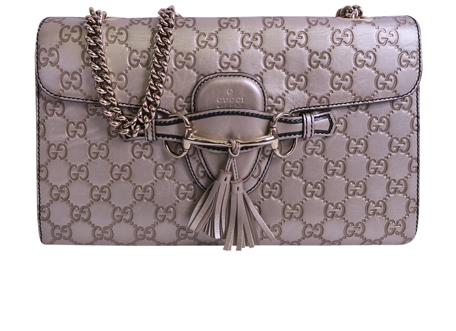 Gucci guccissima best sale shoulder bag